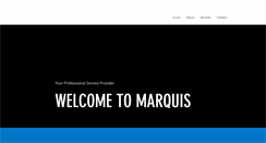 Desktop Screenshot of marquis.co.za