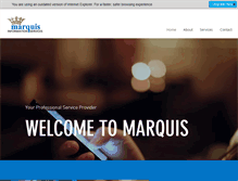 Tablet Screenshot of marquis.co.za